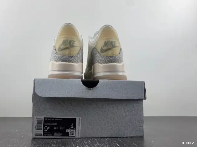 Rep TBK Ivory Craft Air 3 Jordan FJ9479-100 0605